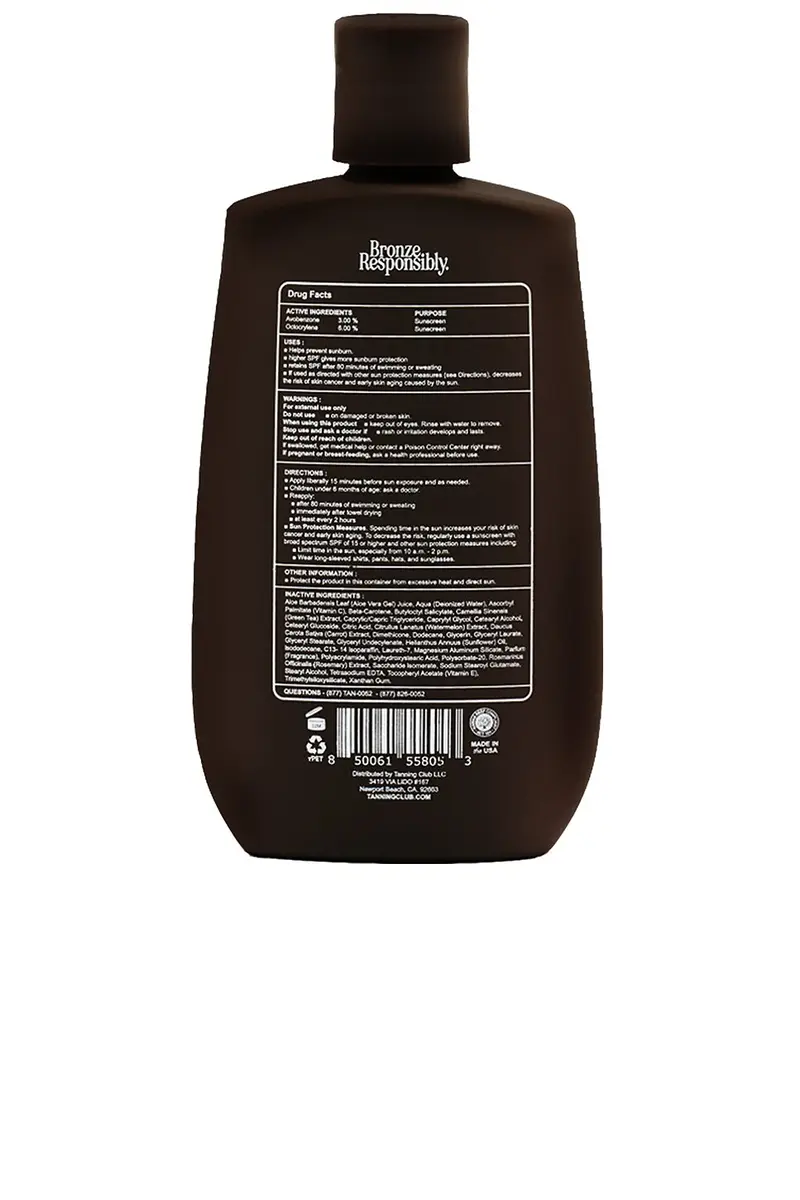 TANNING Club Tanning Lotion SPF 8 | Thumbnail 2 TANNING Club Tanning Lotion SPF 8 | Thumbnail 2