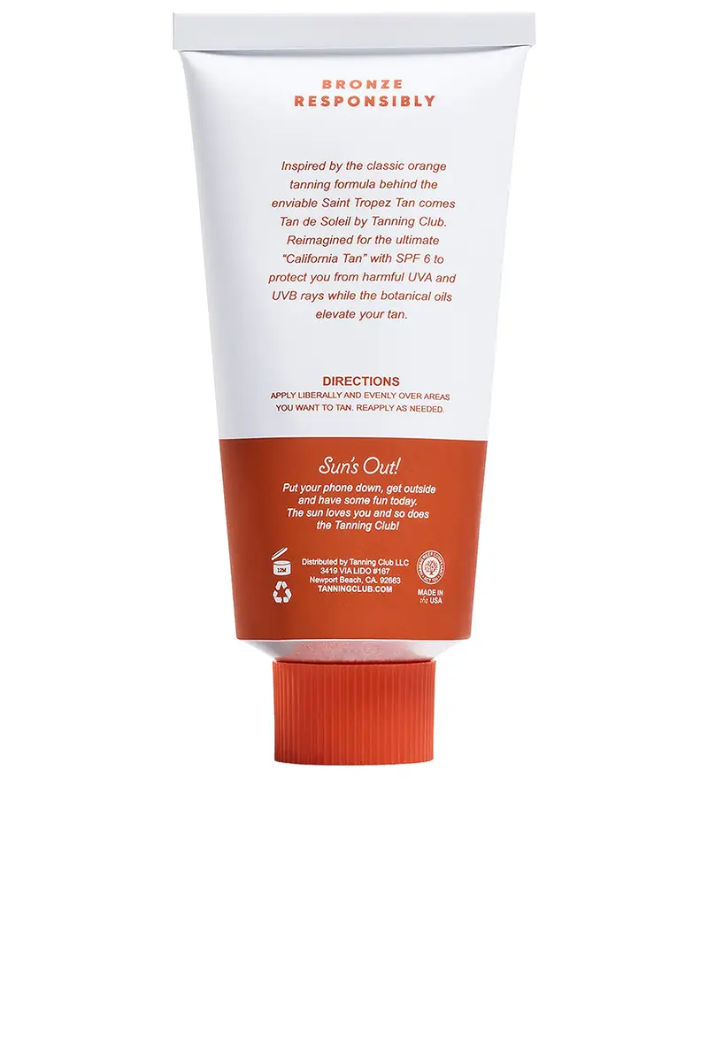 TANNING Club Tan De Soleil SPF 6 | Thumbnail 2