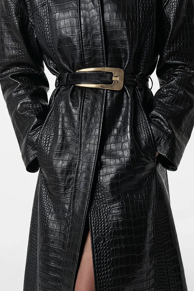 REVOLVE LOS ANGELES Nikita Leather Coat | Thumbnail 4 REVOLVE LOS ANGELES Nikita Leather Coat | Thumbnail 4