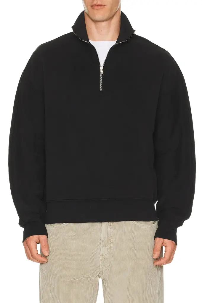 AGOLDE Idris Quarter Zip Sweater | Image 1 AGOLDE Idris Quarter Zip Sweater | Image 1