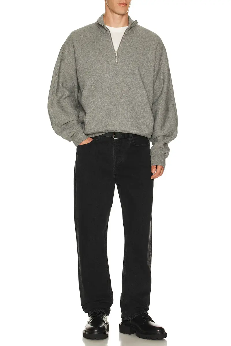 AGOLDE Idris Quarter Zip Sweater | Thumbnail 3