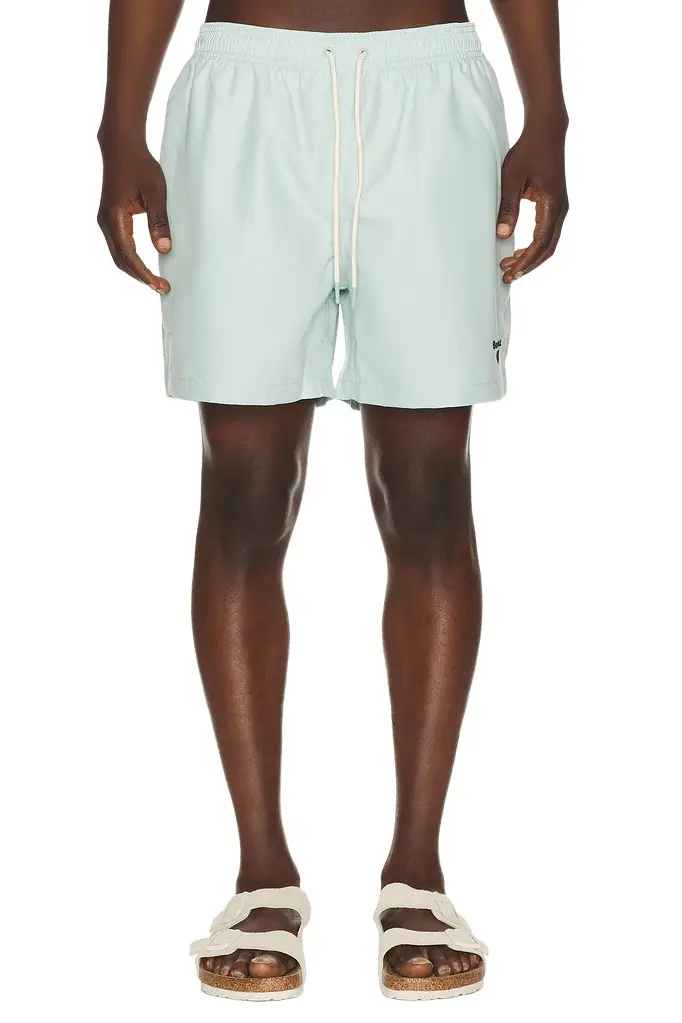 Barbour Water Reactive Leaf Print Swim Short