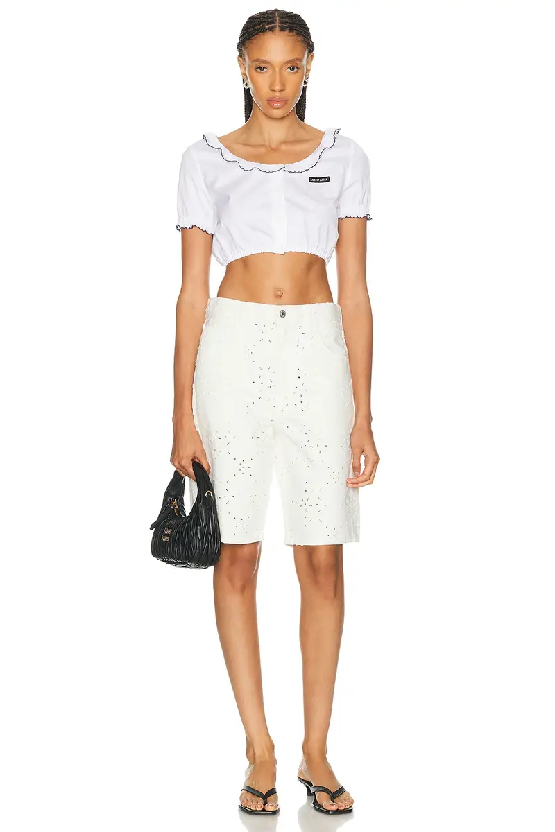 Citizens of Humanity Court Denim Shorts | Thumbnail 5 Citizens of Humanity Court Denim Shorts | Thumbnail 5