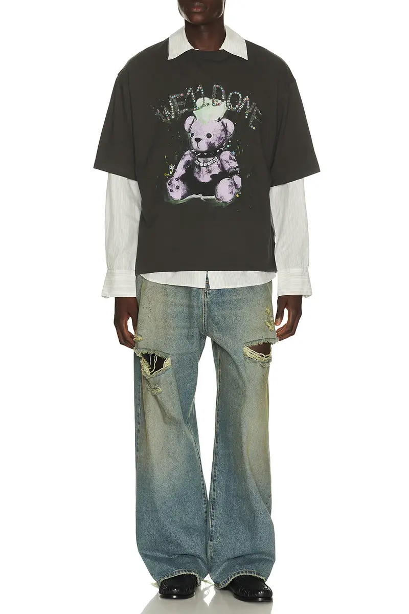 We11Done Punk Teddy T-Shirt | Thumbnail 3