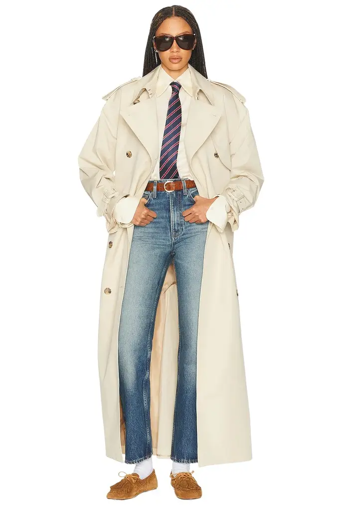 Helsa Classic Oversized Trench | Image 1 Helsa Classic Oversized Trench | Image 1
