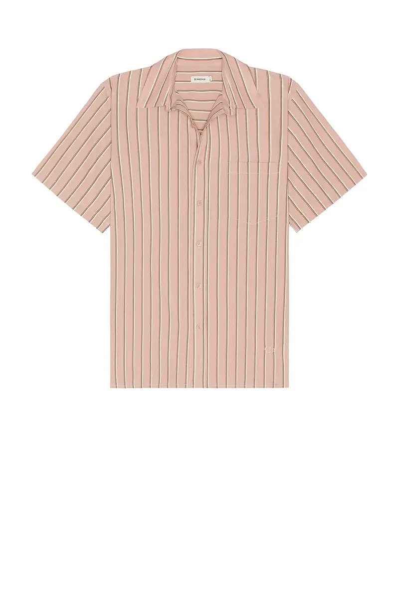 Simkhai Deacon Short Sleeve Oversized Shirt | Thumbnail 4