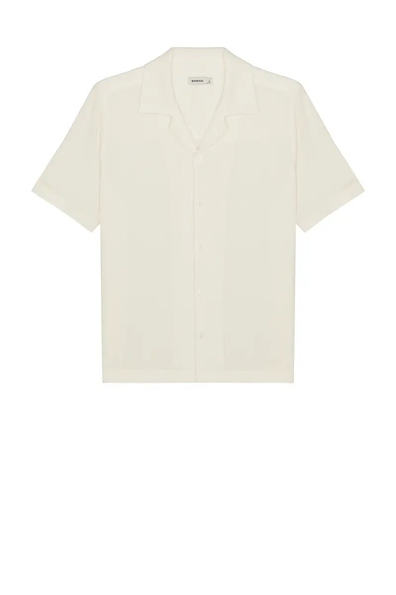 Simkhai Troy Short Sleeve Shirt | Thumbnail 4 Simkhai Troy Short Sleeve Shirt | Thumbnail 4