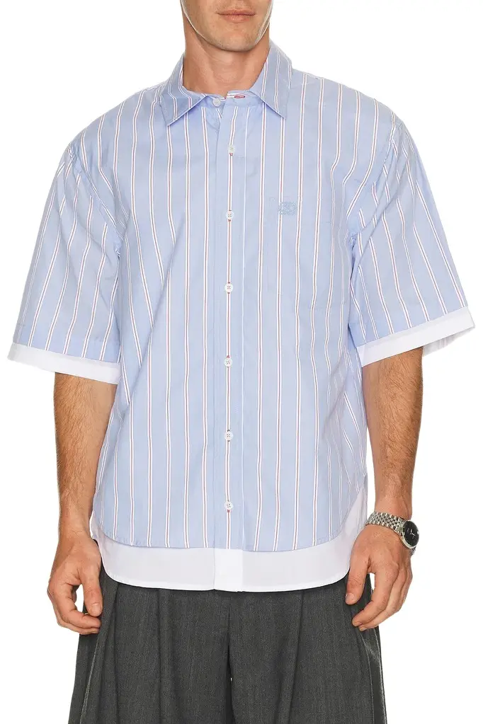 Simkhai Steven Double Layer Shirt | Image 1 Simkhai Steven Double Layer Shirt | Image 1