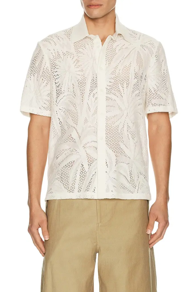 Simkhai Conrad Short Sleeve Shirt