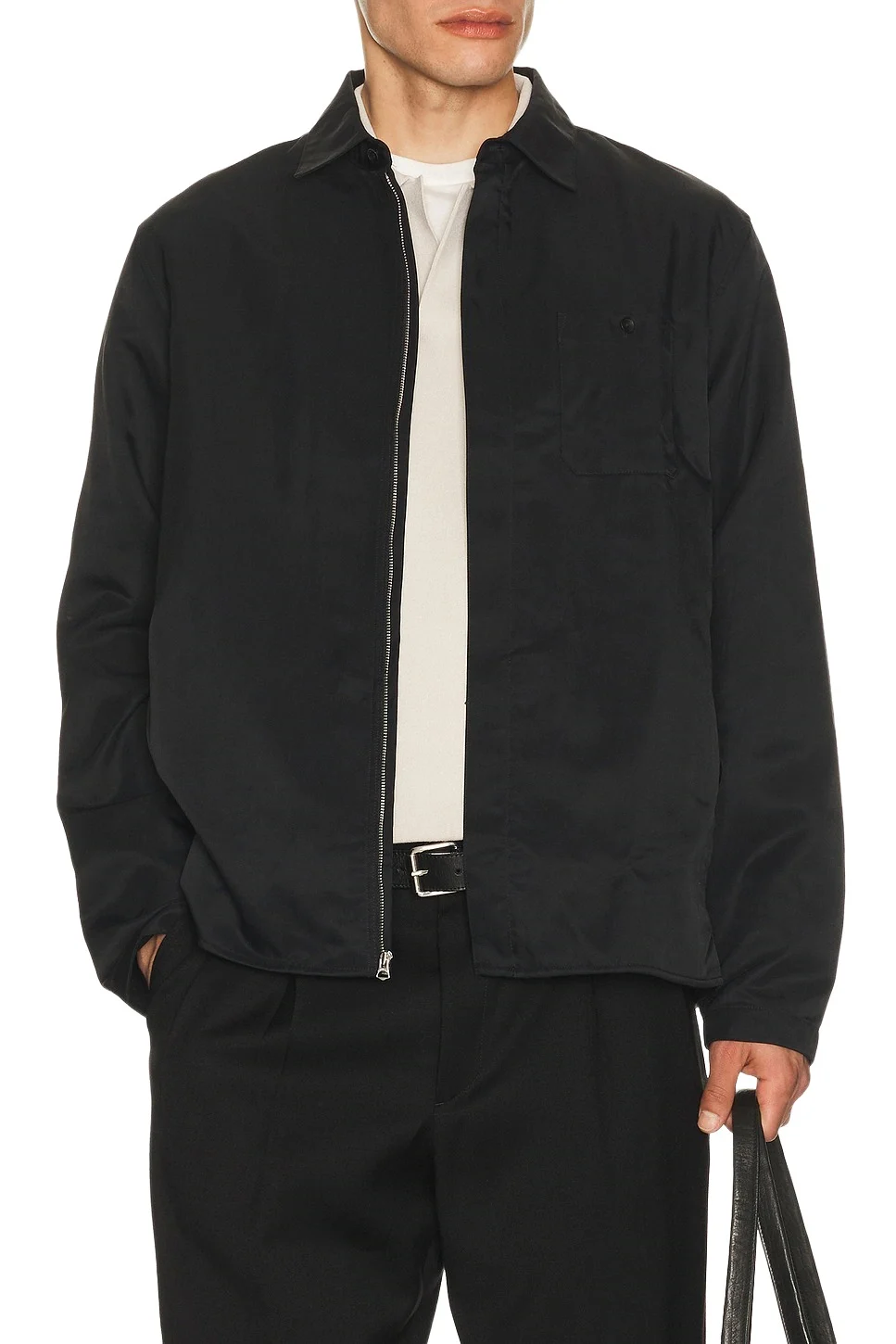 Karl Nylon Zip Shirt Jacket Karl Nylon Zip Shirt Jacket