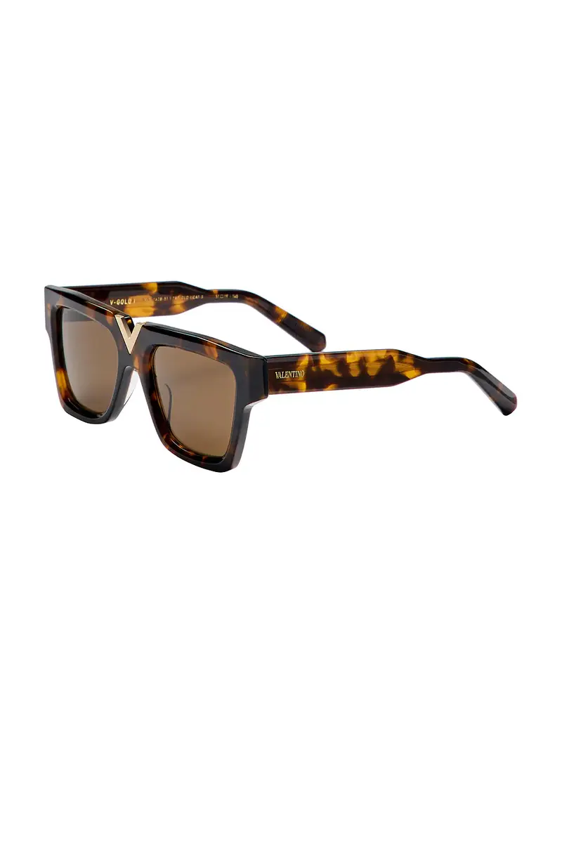 Valentino Garavani V Gold Sunglasses | Thumbnail 2 Valentino Garavani V Gold Sunglasses | Thumbnail 2