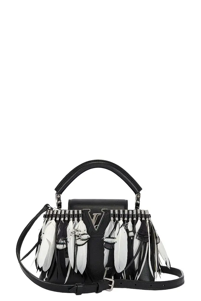 Louis Vuitton Louis Vuitton Feather Capucines BB Handbag | Image 1 Louis Vuitton Louis Vuitton Feather Capucines BB Handbag | Image 1