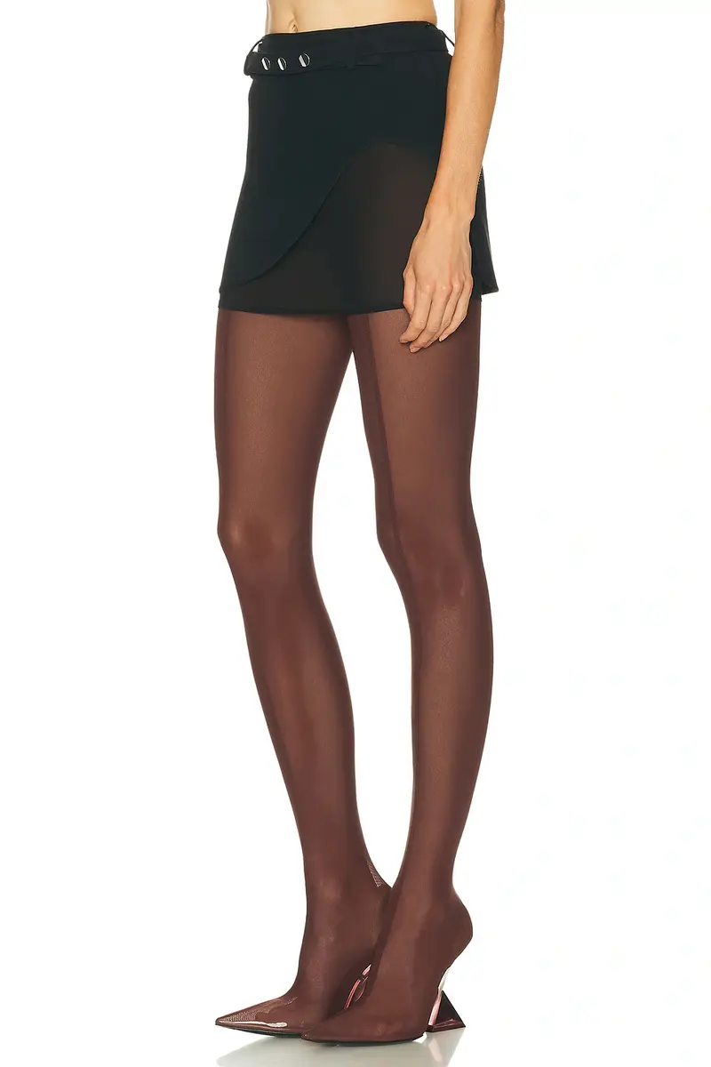 The Attico High Cut Mini Skirt | Thumbnail 3