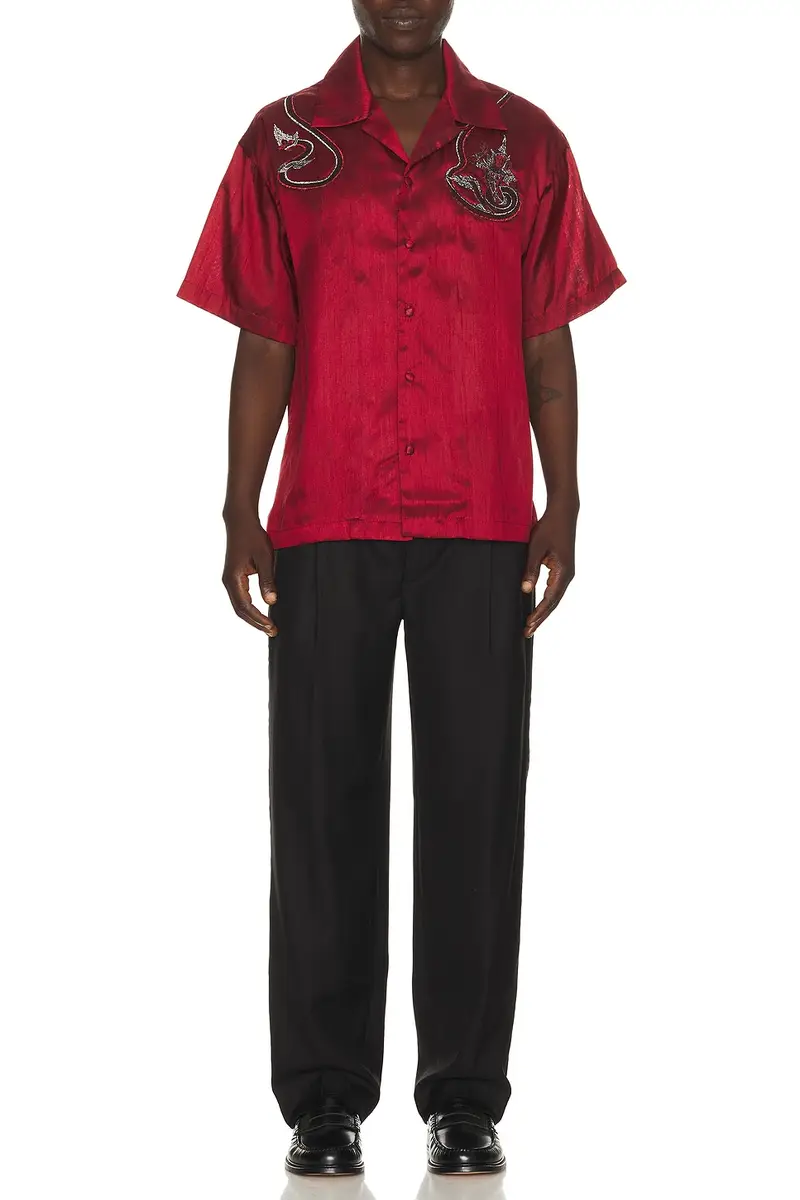Sanea Naka Silk Shirt | Thumbnail 3 Sanea Naka Silk Shirt | Thumbnail 3