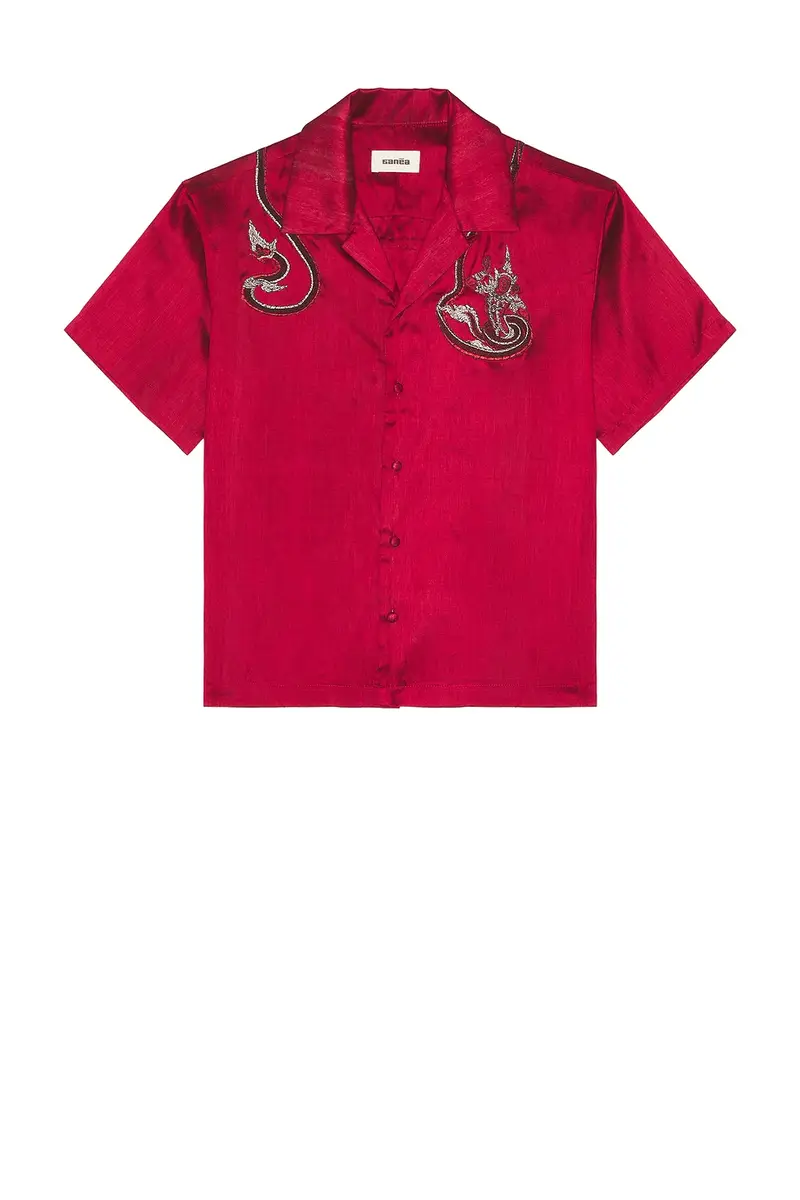 Sanea Naka Silk Shirt | Thumbnail 4 Sanea Naka Silk Shirt | Thumbnail 4