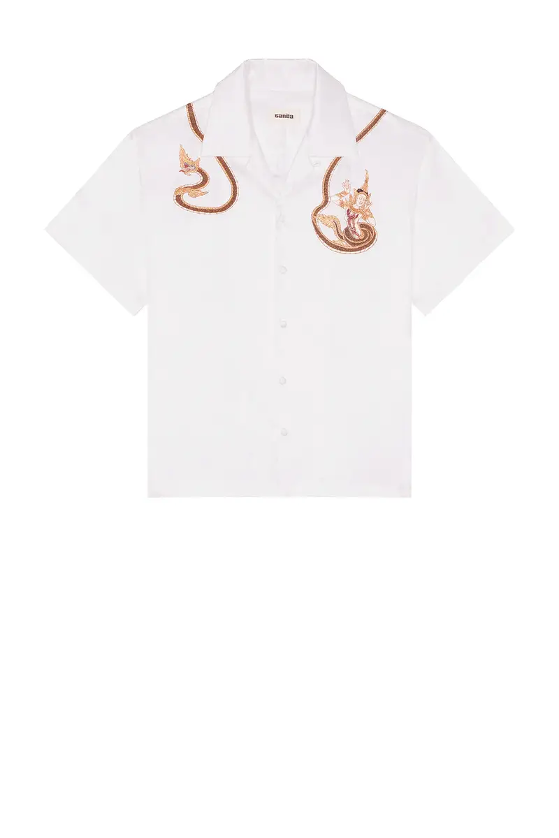 Sanea Naka Silk Shirt | Thumbnail 4 Sanea Naka Silk Shirt | Thumbnail 4