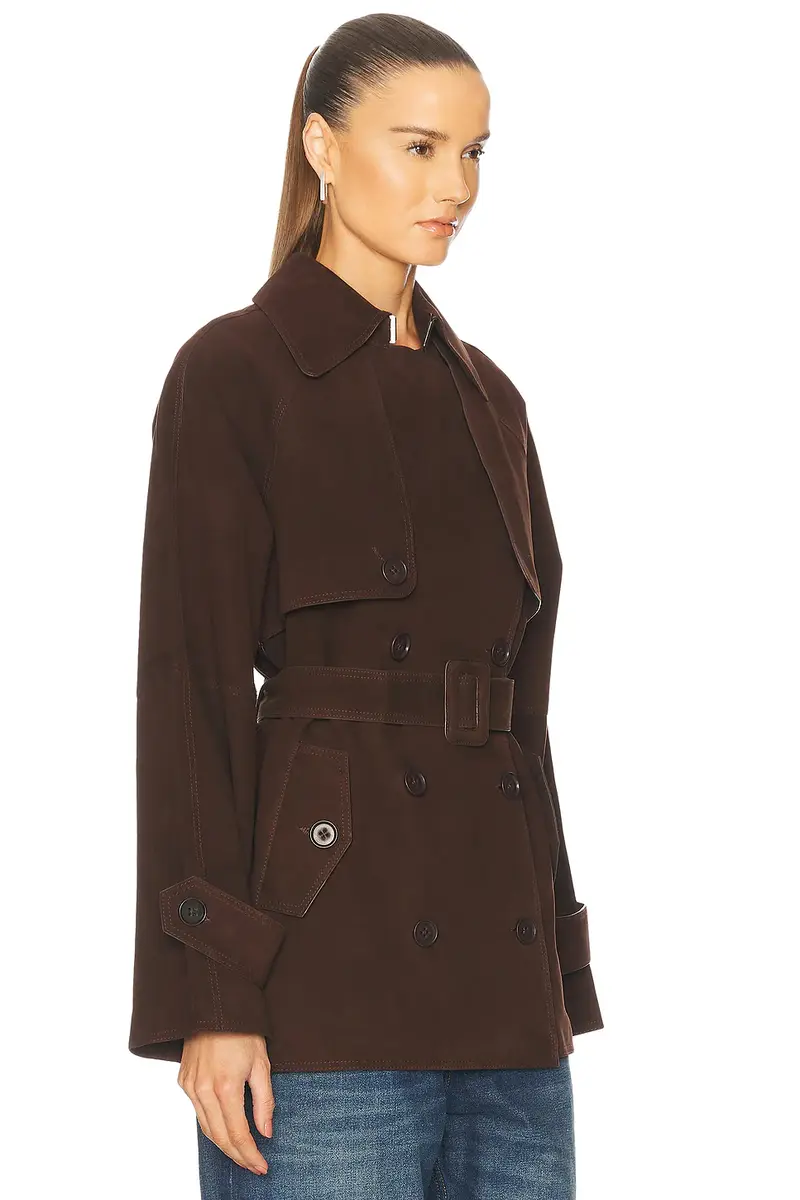 L'Academie Elae Suede Jacket | Thumbnail 3