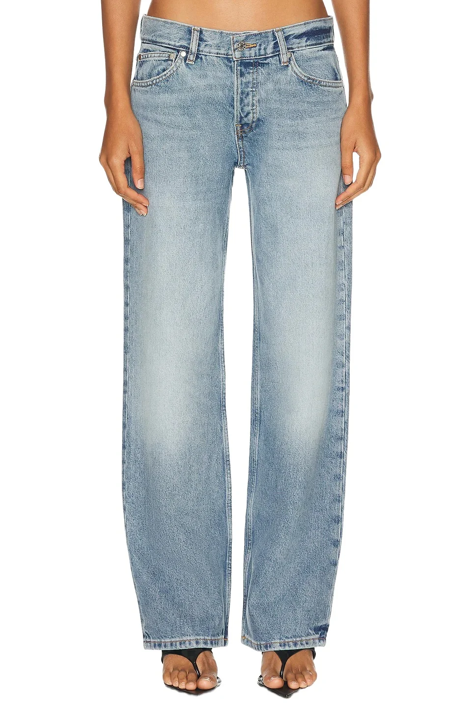 Low Rise Baggy Jeans