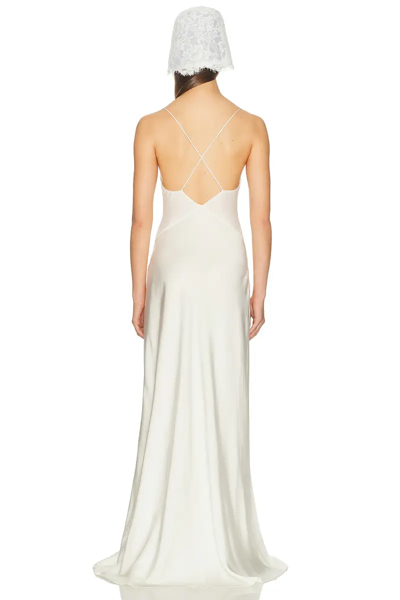 Helsa Mix Media Slip Dress | Thumbnail 4 Helsa Mix Media Slip Dress | Thumbnail 4