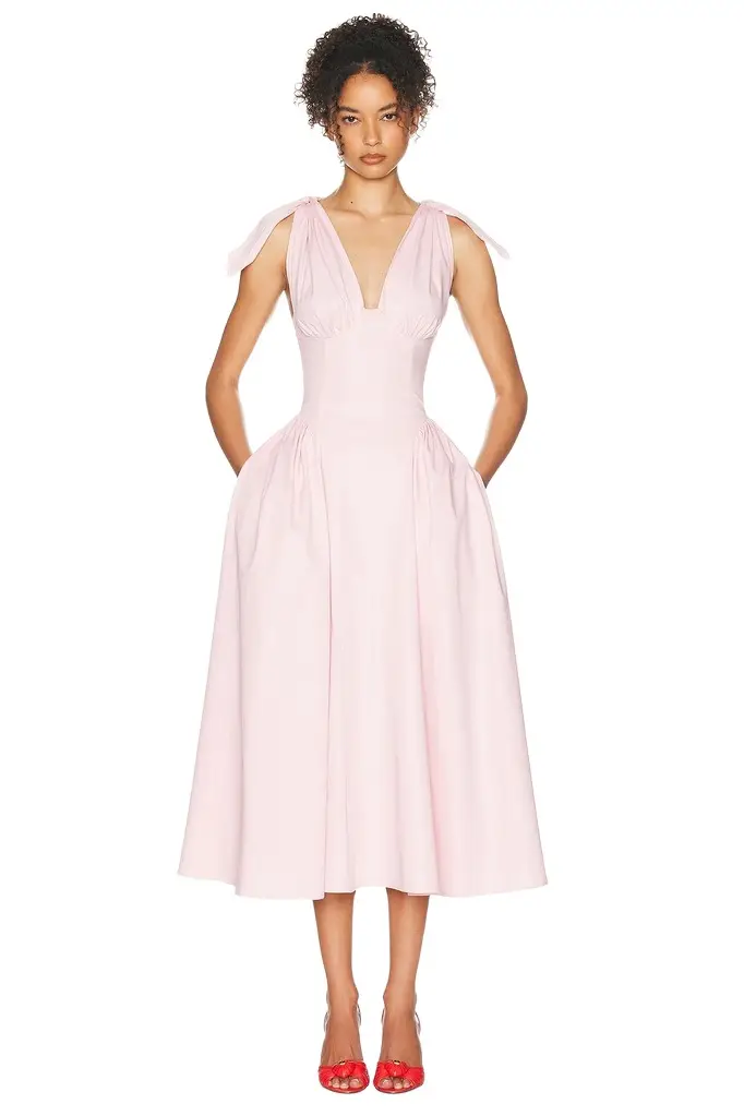Helsa Fairweather Midi Dress | Image 1 Helsa Fairweather Midi Dress | Image 1