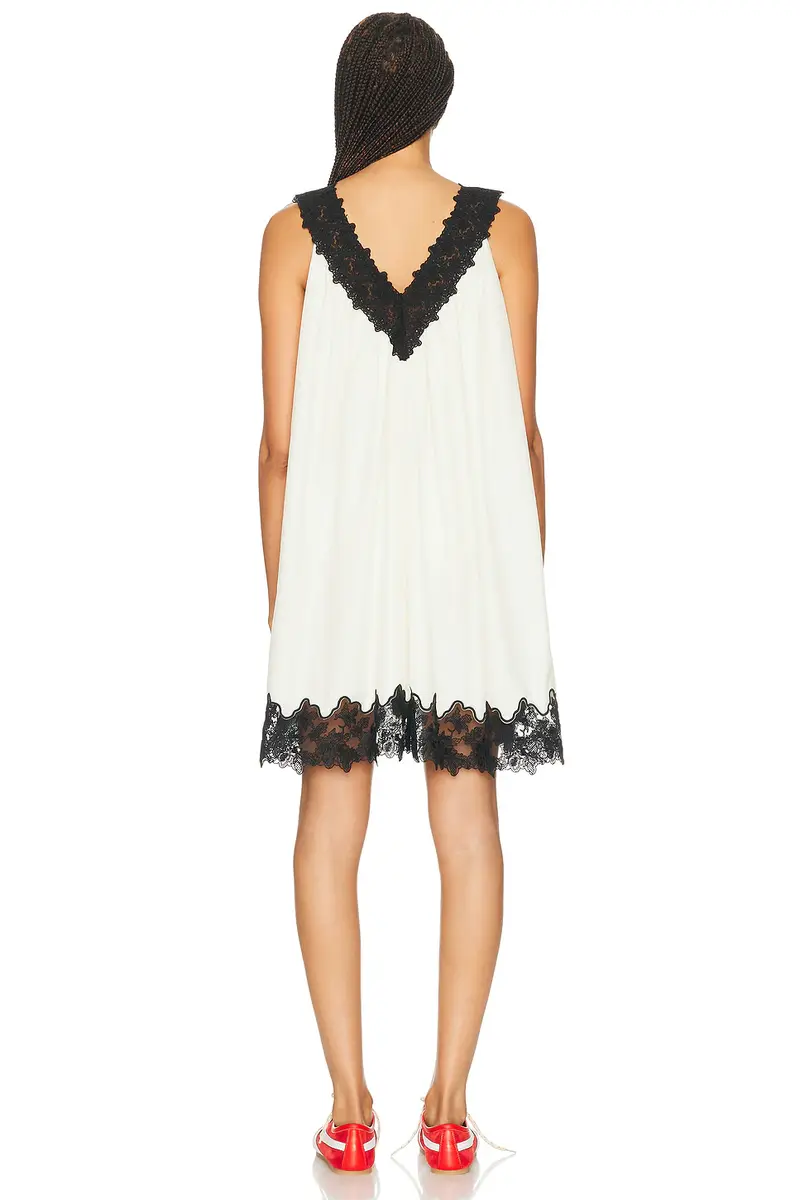 Helsa Mini Dress With Lace | Thumbnail 3 Helsa Mini Dress With Lace | Thumbnail 3