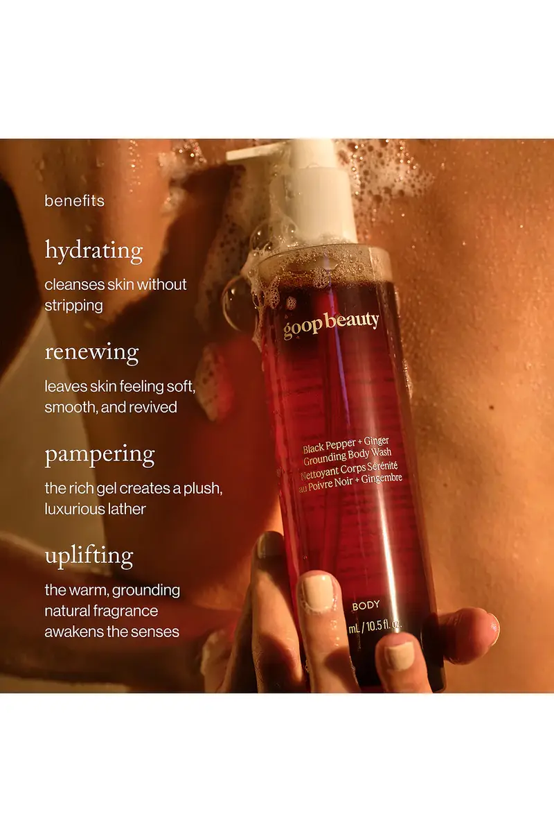 goop beauty Black Pepper + Ginger Grounding Body Wash | Thumbnail 2