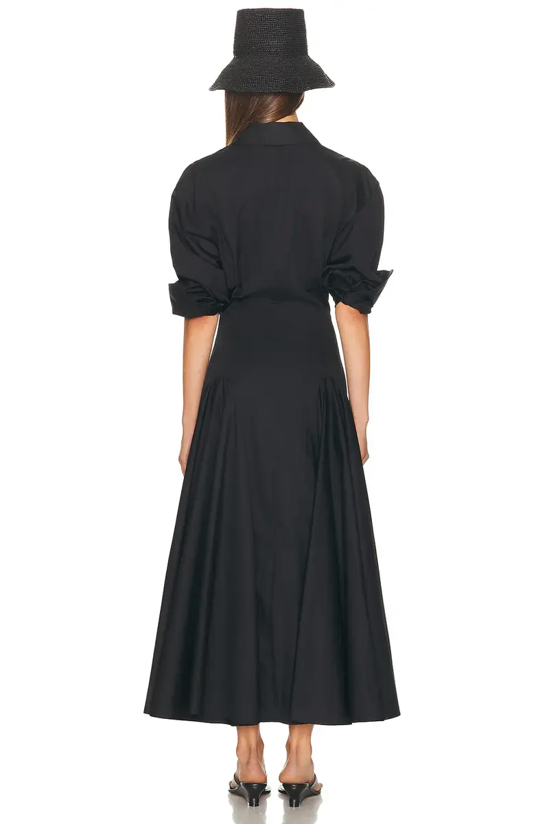 Helsa Godet Shirt Dress | Thumbnail 3 Helsa Godet Shirt Dress | Thumbnail 3