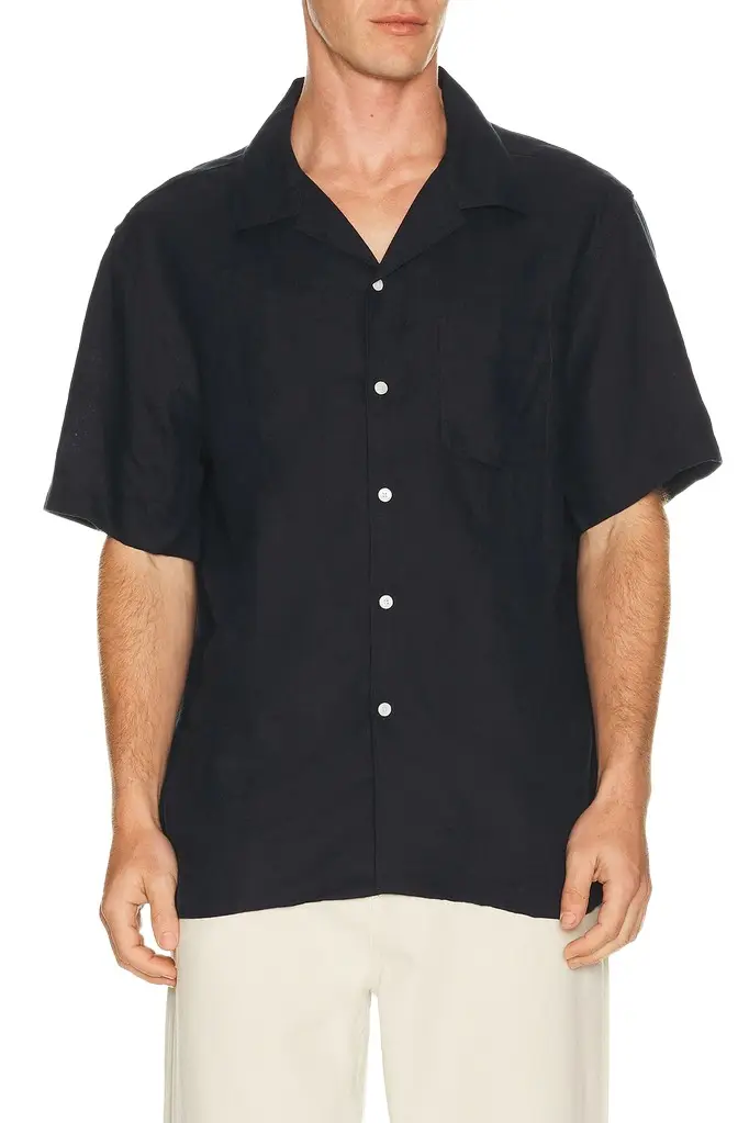 J.Lindeberg Elio Linen Shirt