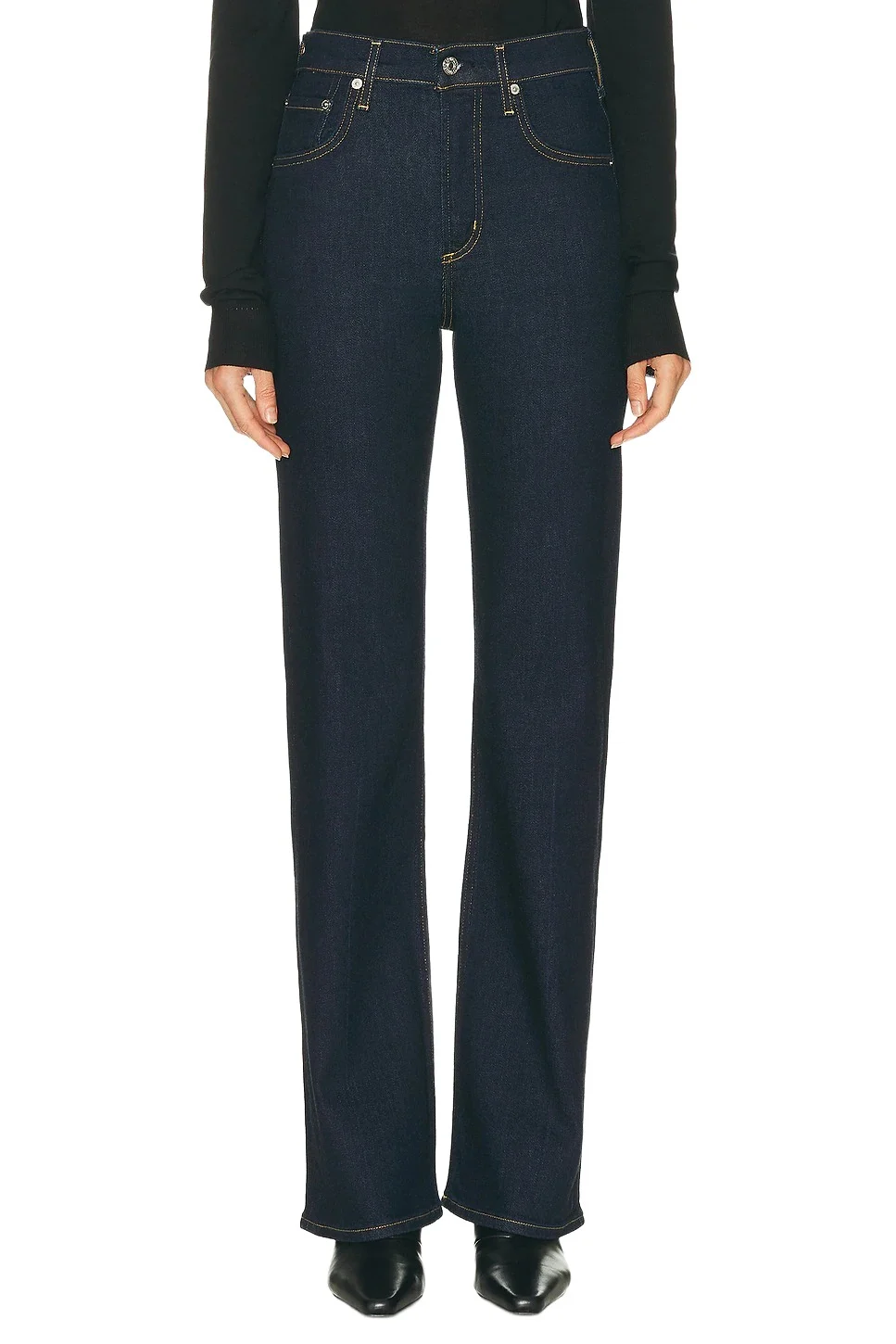 Vidia Mid Rise Boot Jeans