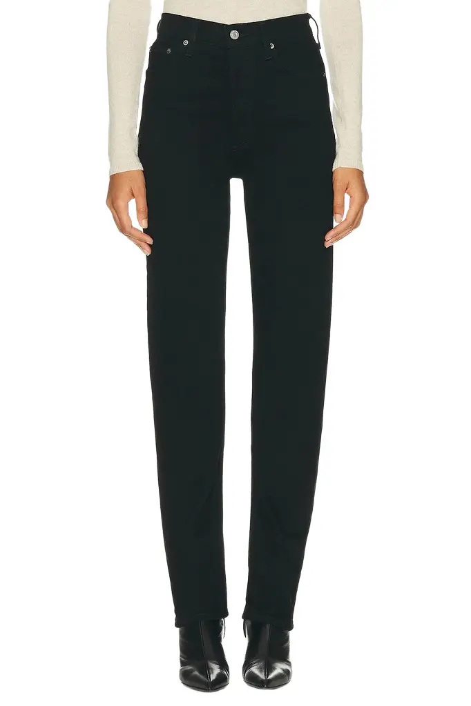 AGOLDE 90s Pinch Waist Long High Rise Straight Jeans