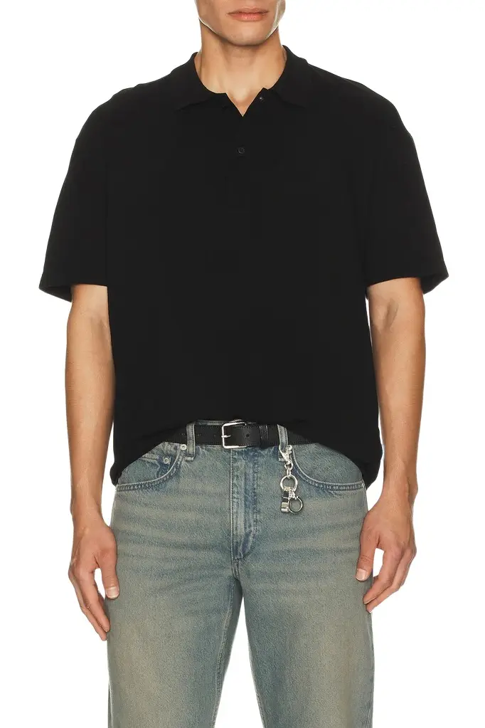 COTTON CITIZEN Lennon Polo Tee | Image 1 COTTON CITIZEN Lennon Polo Tee | Image 1
