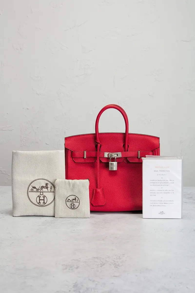 HERMÈS Hermes Togo Birkin 25 Handbag | Thumbnail 9 HERMÈS Hermes Togo Birkin 25 Handbag | Thumbnail 9