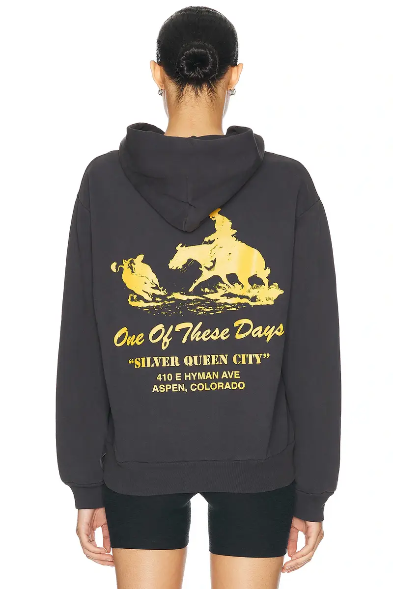 ONE OF THESE DAYS x FWRD Silver Queen City Hoody | Thumbnail 3 ONE OF THESE DAYS x FWRD Silver Queen City Hoody | Thumbnail 3