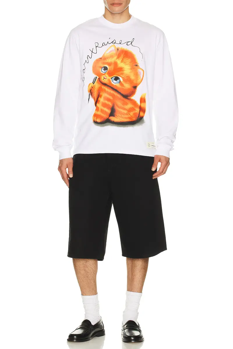 Born x Raised Kitty Long Sleeve Tee | Thumbnail 3