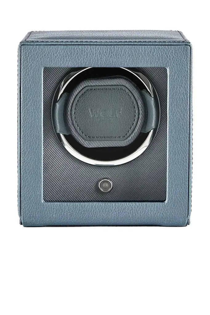 Wolf Cub Single Watch Winder With Cover