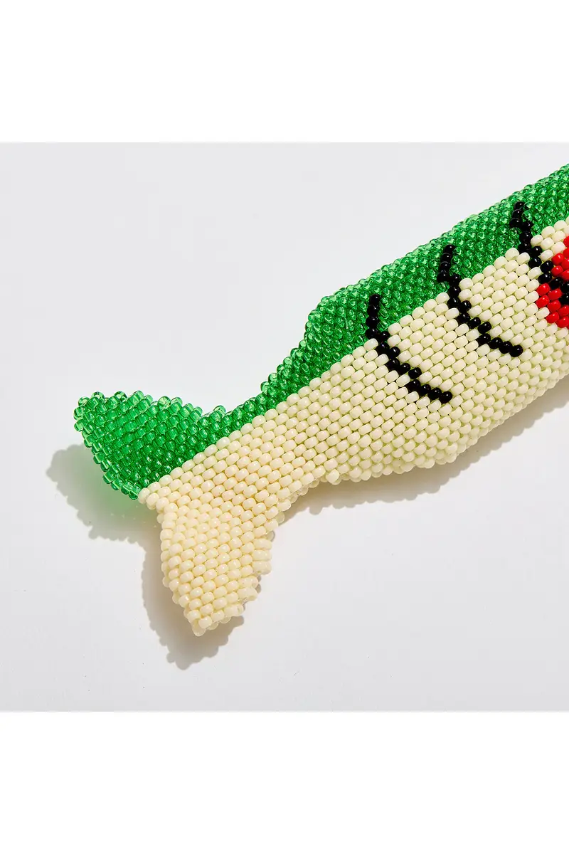 EDIE PARKER Beaded Fish Retractable Lighter Keychain | Thumbnail 3 EDIE PARKER Beaded Fish Retractable Lighter Keychain | Thumbnail 3
