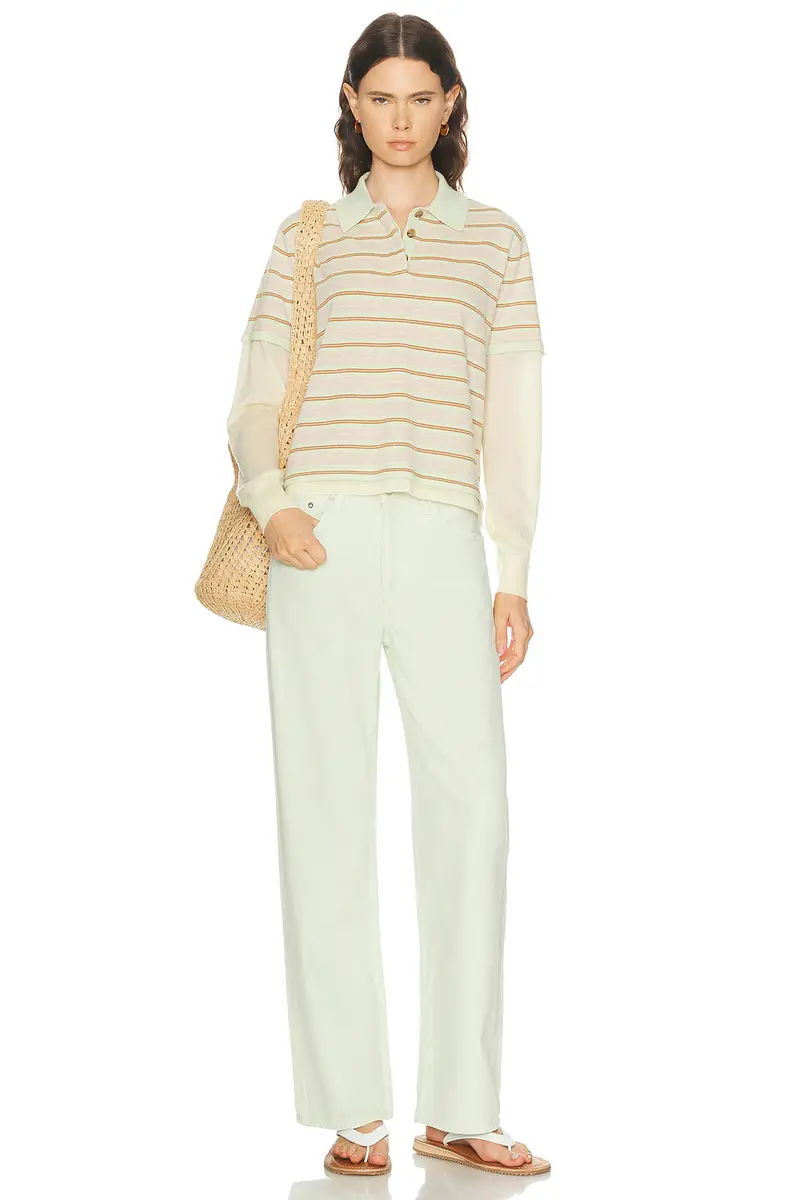 AGOLDE Arc Loose Wide Crop Jeans | Thumbnail 5