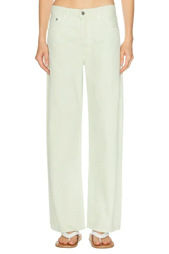 AGOLDE Arc Loose Wide Crop Jeans