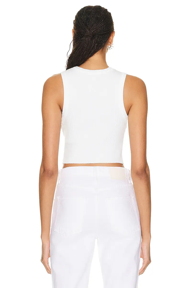 AGOLDE Cropped Poppy Tank | Thumbnail 3