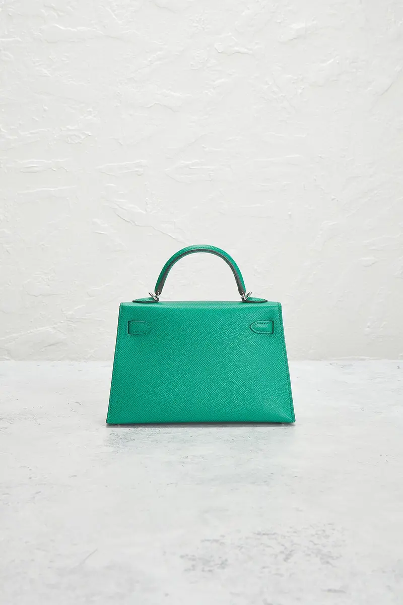 HERMÈS Hermes Epsom Kelly 20 Handbag | Thumbnail 3 HERMÈS Hermes Epsom Kelly 20 Handbag | Thumbnail 3