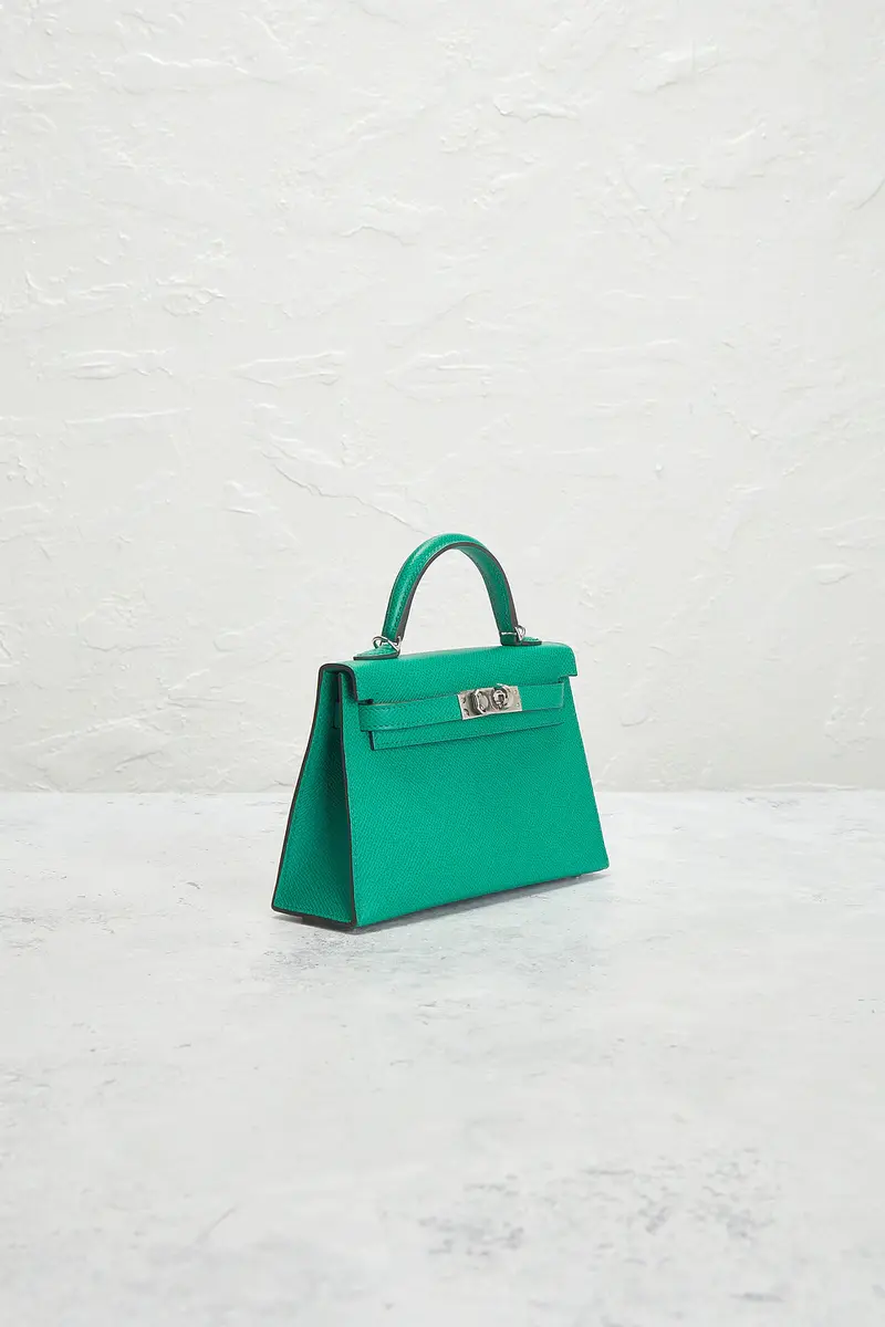 HERMÈS Hermes Epsom Kelly 20 Handbag | Thumbnail 4 HERMÈS Hermes Epsom Kelly 20 Handbag | Thumbnail 4