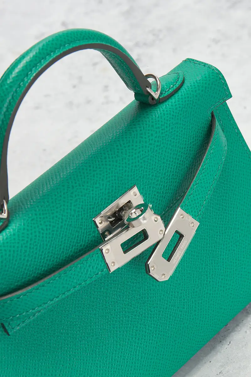 HERMÈS Hermes Epsom Kelly 20 Handbag | Thumbnail 5 HERMÈS Hermes Epsom Kelly 20 Handbag | Thumbnail 5