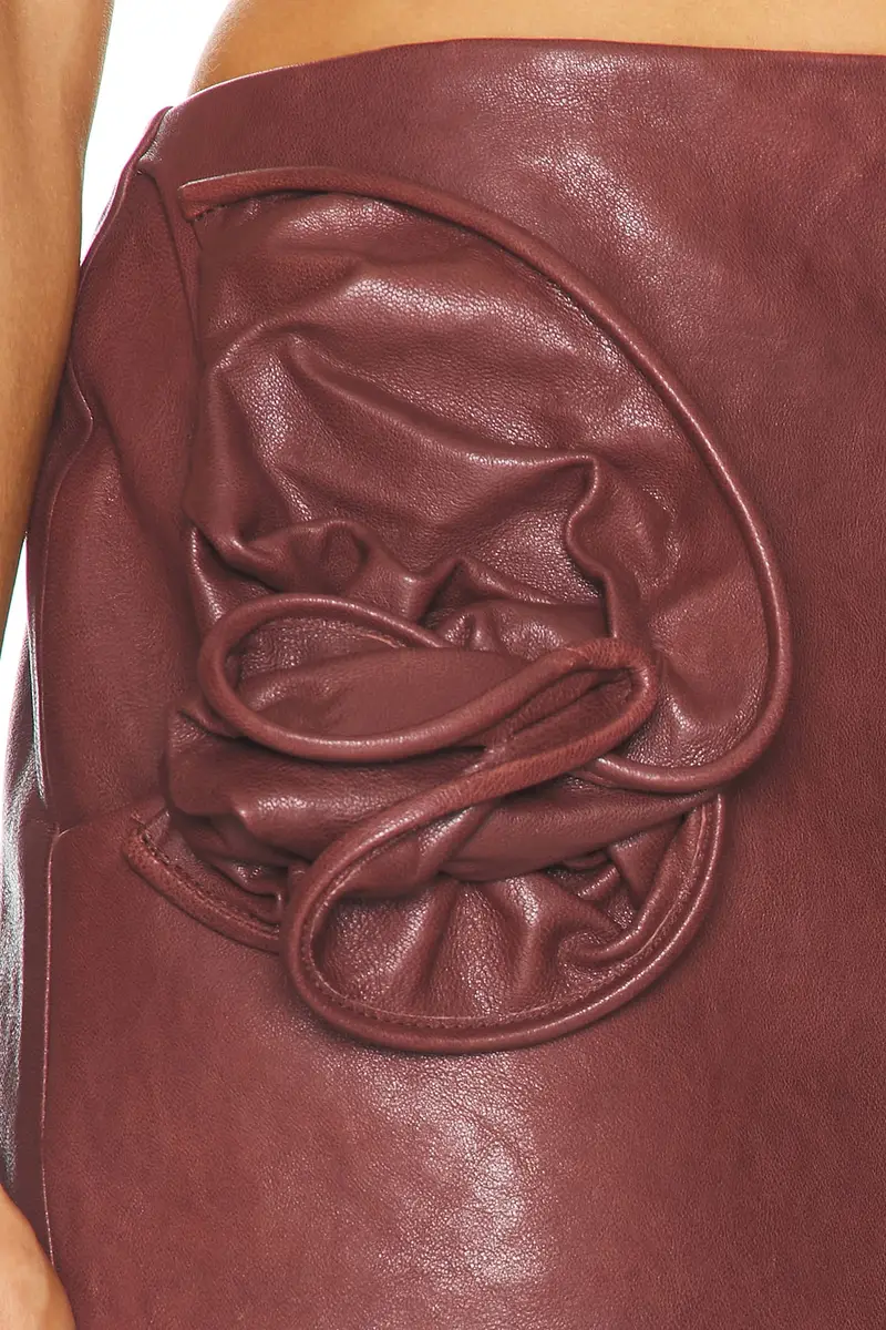 Magda Butrym Leather Mini Skirt | Thumbnail 6 Magda Butrym Leather Mini Skirt | Thumbnail 6