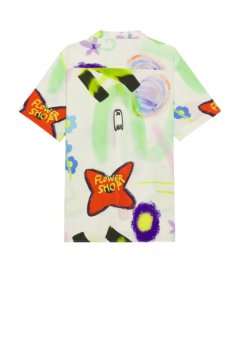 OAS Flower Shop Viscose Shirt | Thumbnail 3 OAS Flower Shop Viscose Shirt | Thumbnail 3