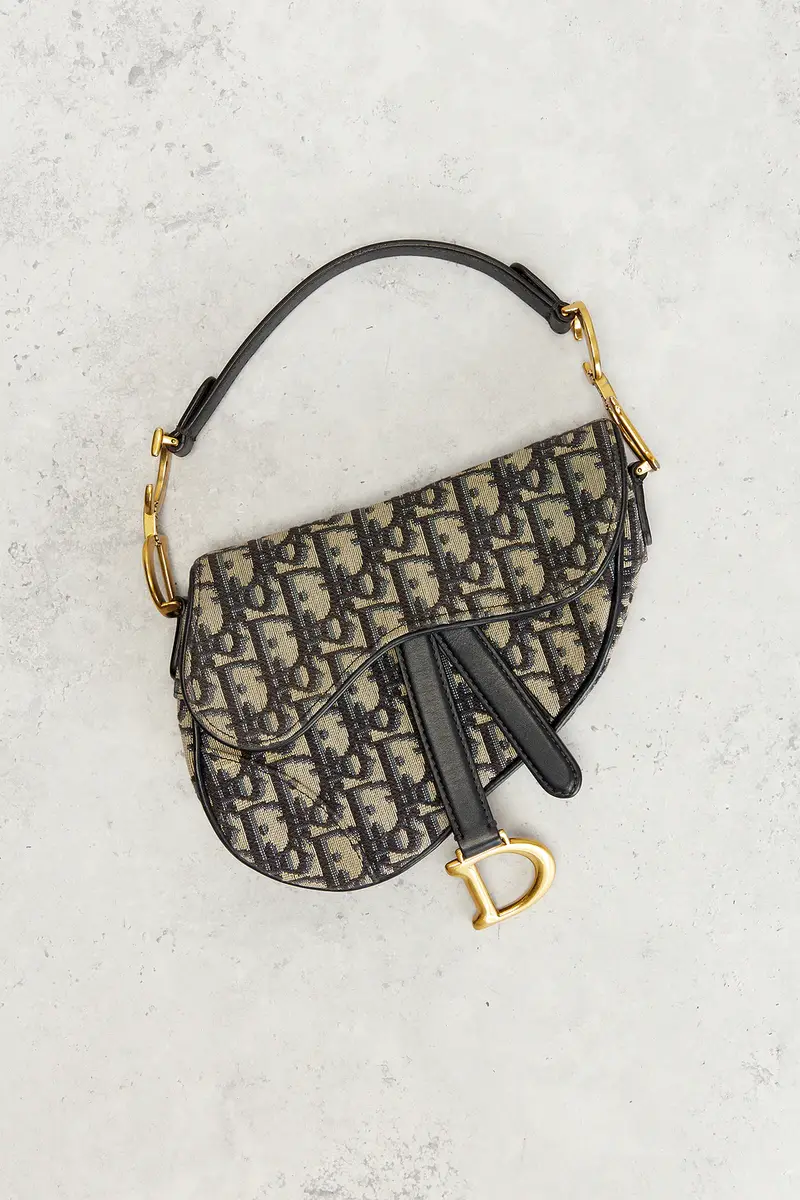 Dior Dior Oblique Trotter Saddle Bag | Thumbnail 2 Dior Dior Oblique Trotter Saddle Bag | Thumbnail 2