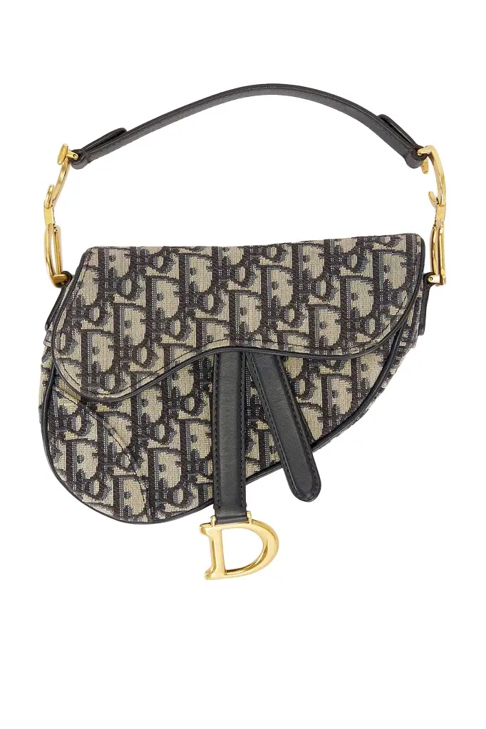 Dior Dior Oblique Trotter Saddle Bag