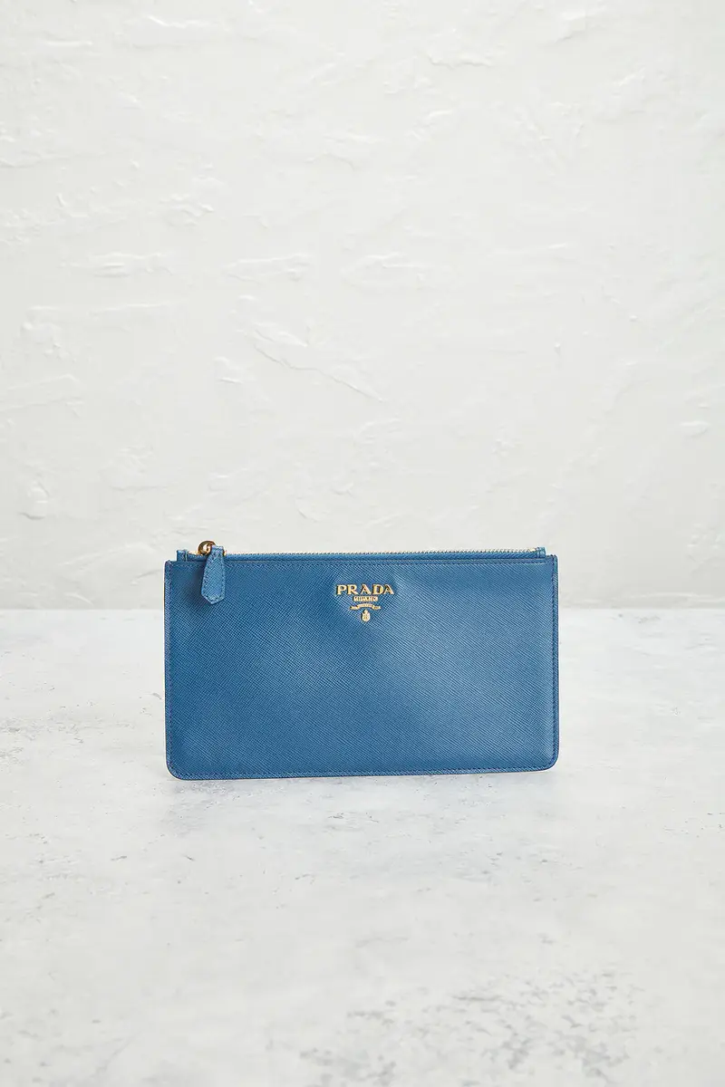 Prada Prada Saffiano Pouch | Thumbnail 2 Prada Prada Saffiano Pouch | Thumbnail 2