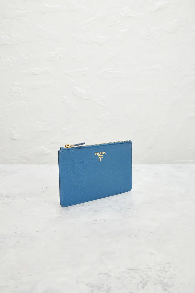 Prada Prada Saffiano Pouch | Thumbnail 4 Prada Prada Saffiano Pouch | Thumbnail 4