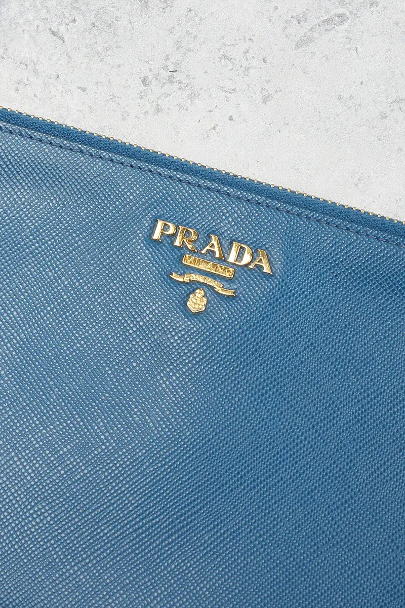 Prada Prada Saffiano Pouch | Thumbnail 5 Prada Prada Saffiano Pouch | Thumbnail 5