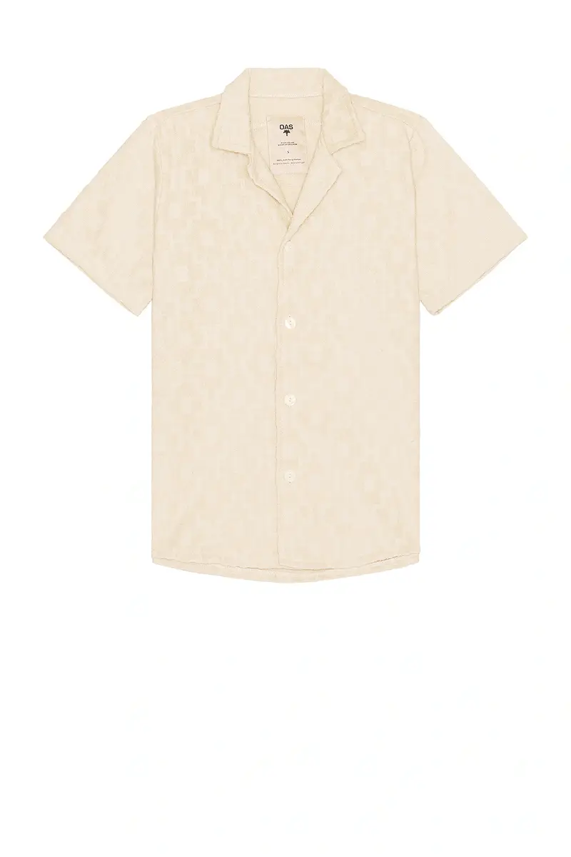 OAS Beige Machu Cuba Terry Shirt | Thumbnail 2 OAS Beige Machu Cuba Terry Shirt | Thumbnail 2